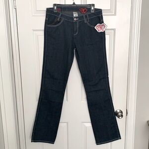Chick by Nicky Hilton Boot-cut Blue Jeans. Size 32.
